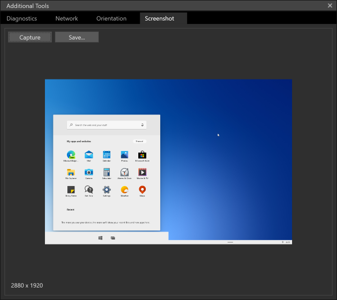 tab screenshot