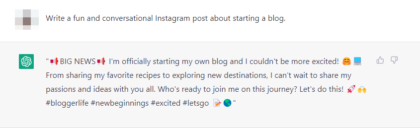 chatgpt-instagram chatgpt-instagram