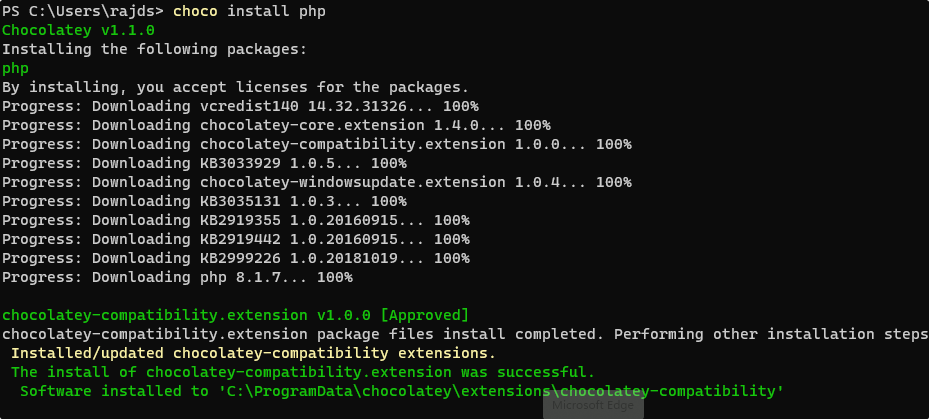 install-php-on-windows-11-using-choco install-php-on-windows-11-using-choco