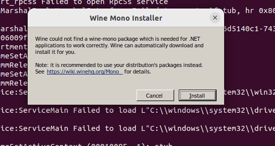 wine-mono-installer wine-mono-installer