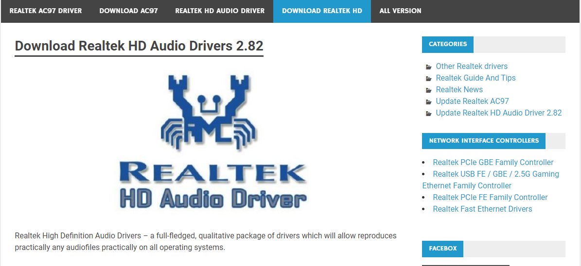 download-realtek-driver download-realtek-driver