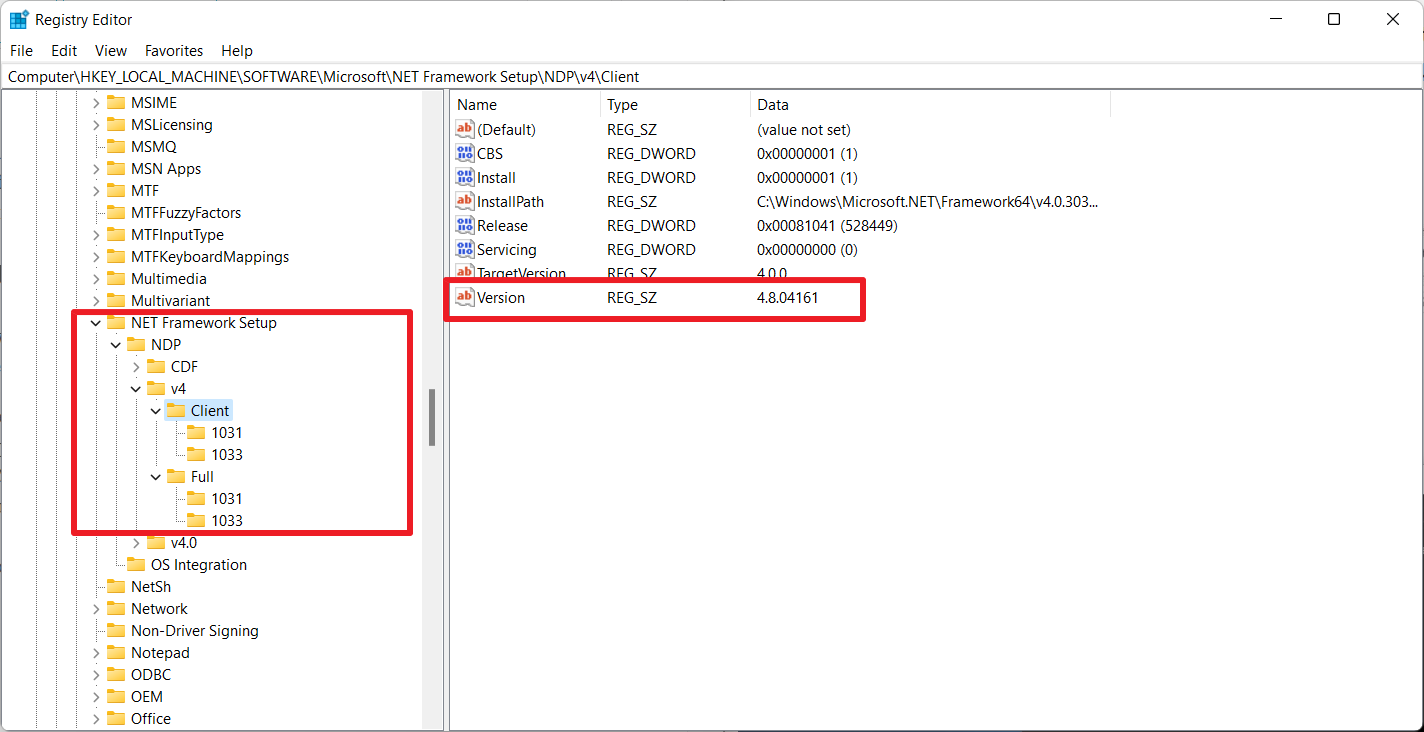 net-framework-version-check net-framework-version-check