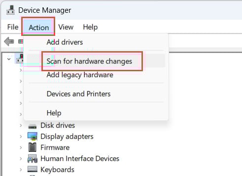 scan-for-hardware-changes scan-for-hardware-changes