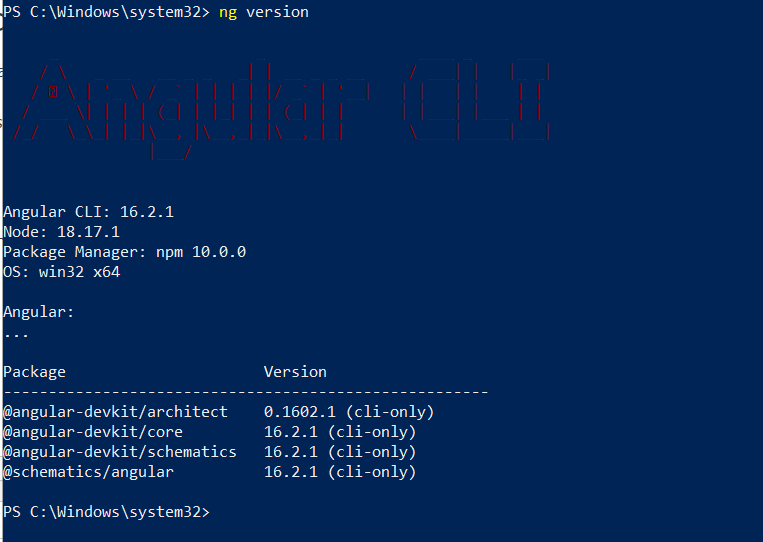 check-angular-version-in-windows-10-or-11 check-angular-version-in-windows-10-or-11