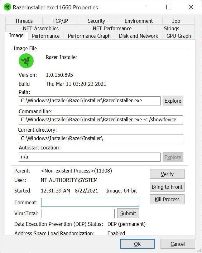 razer-process-properties razer-process-properties