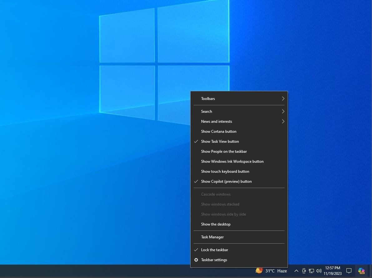 show-copilot-preview-button-on-windows-10-taskbar show-copilot-preview-button-on-windows-10-taskbar