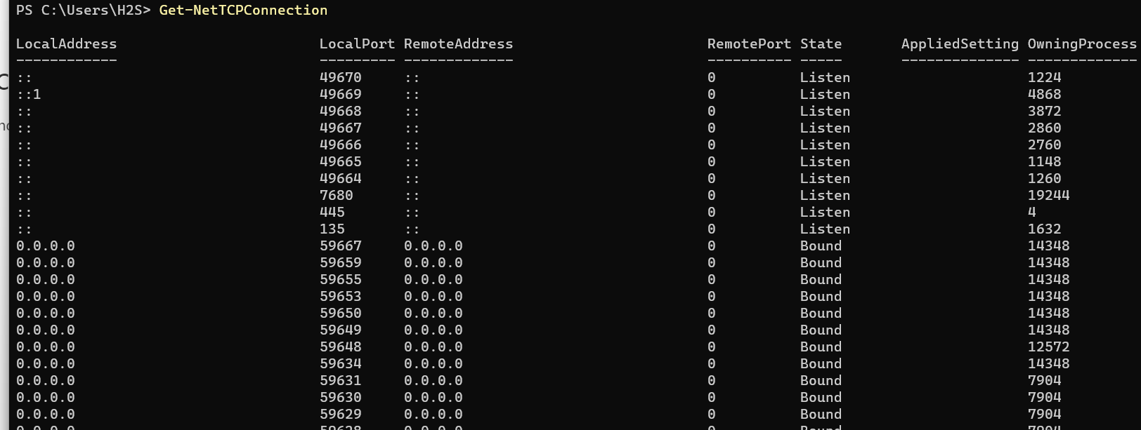 get-tcp-info-ports-powershell get-tcp-info-ports-powershell