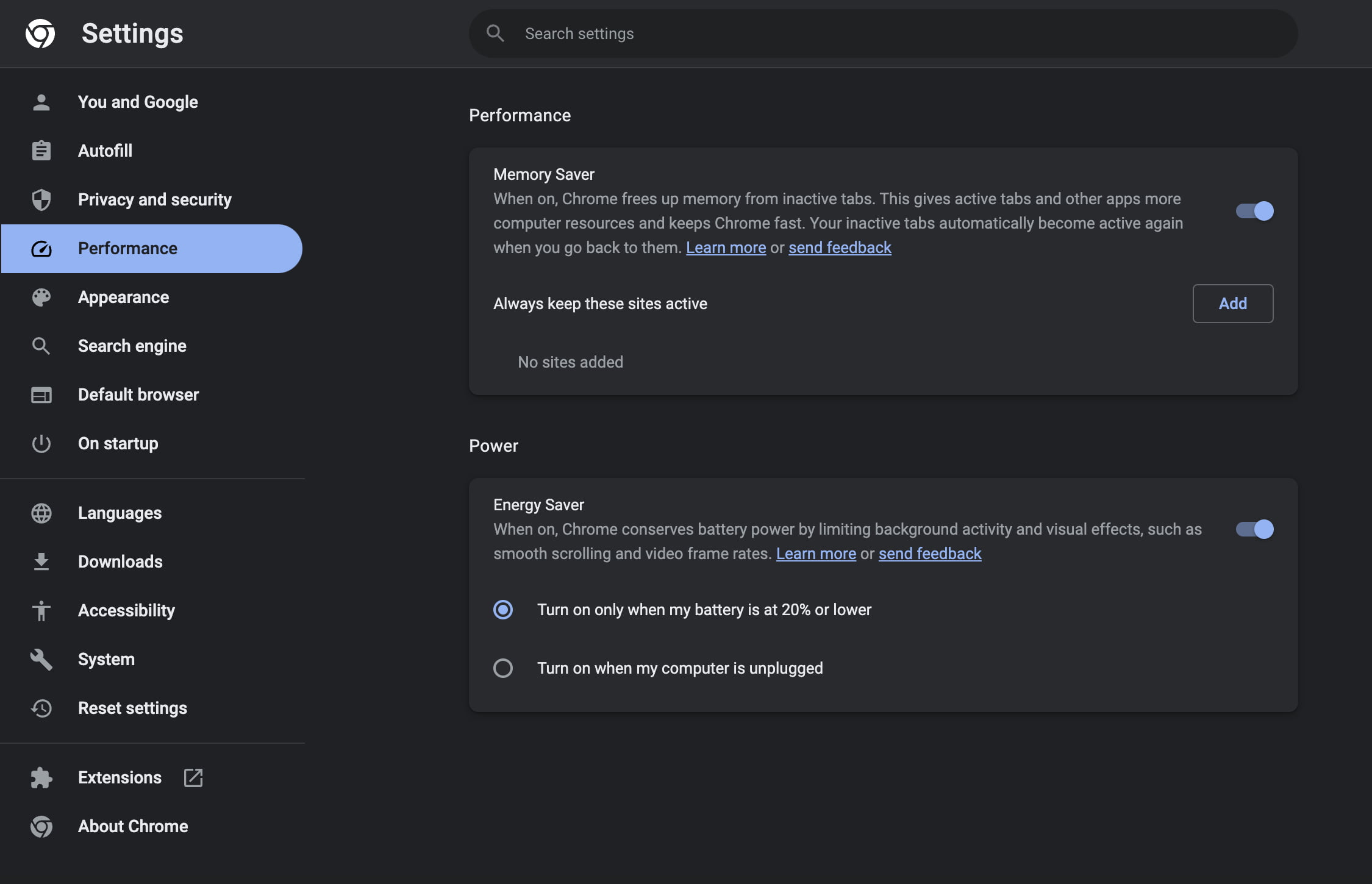 google-chrome-energy-saver google-chrome-energy-saver